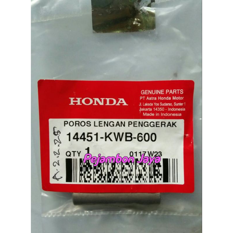 14451KWB600 POROS LENGAN PENGGERAK
