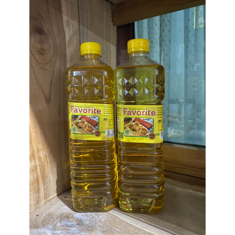 

MINYAK GORENG FAVORITE 1 LITER KEMASAN BOTOL