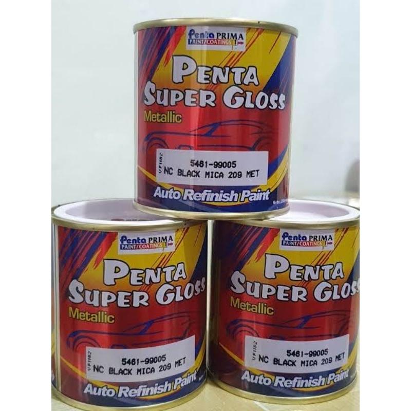 CAT PENTA 99005 BLACK MICA 209 MET 200GR DUCO HITAM METALIK