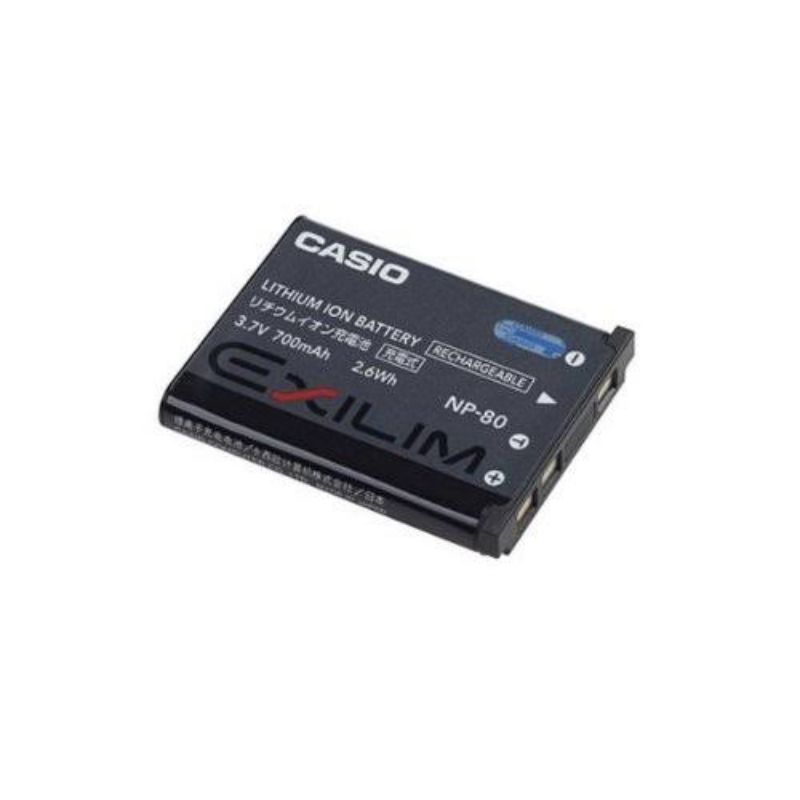SLC - Ready - Battery Casio Batre Exilim EX-G1 H5 Baterai Np-80 H50 H60 JE10 N1 Batrai N10 N2 N20 N5