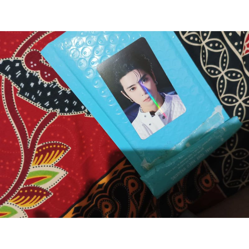 OFFICIAL PHOTOCARD HOLOGRAM JAEHYUN NCT - MERCH STICKER&FAVORITE ALBUM