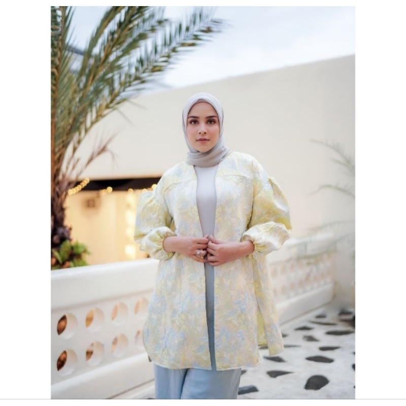 SALE‼️ BENANG JARUM SENSE OF SERENITY SERIES  SIERA OUTER YELLOW SIZE L