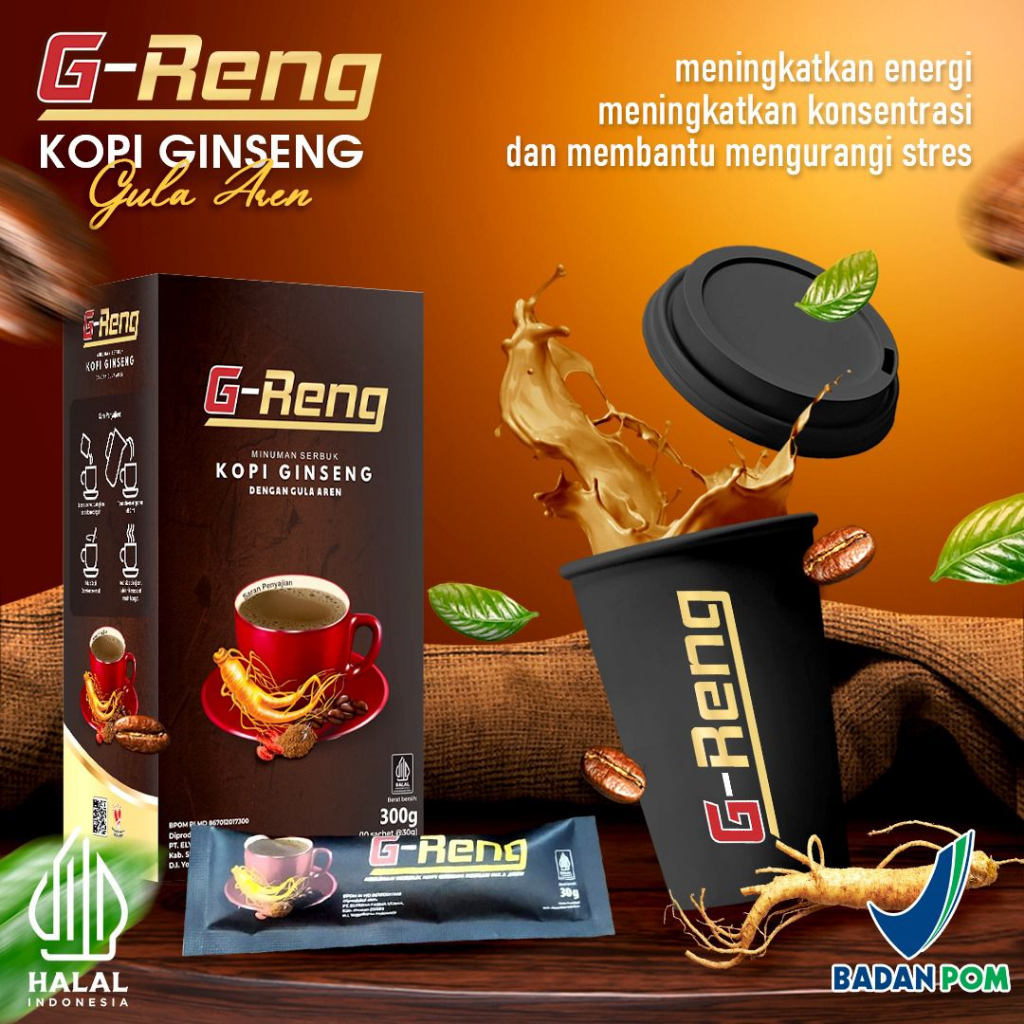 

Kopi M2net Ginseng 1 sachet