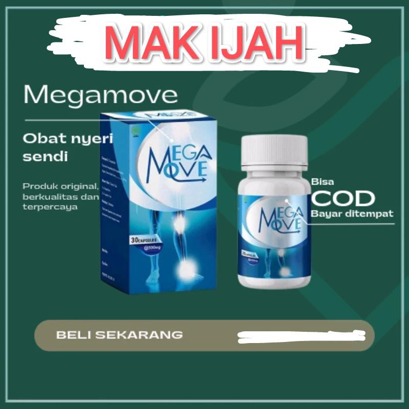 OBAT PEREDA NYERI SENDI MEGAMOVE ASLI 100% ORIGINAL OBAT SENDI TULANG SYARAF NYERI PERSENDIAN OTOT O