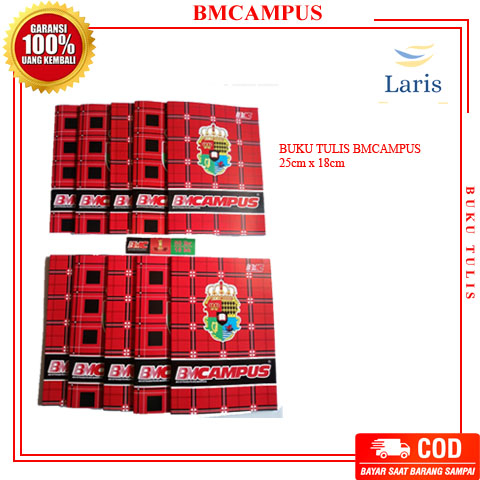 

Buku Tulis Sekolah BMC CAMPUS 36 Lembar 1 Pack 10 Pcs