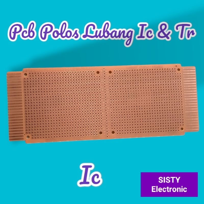 Pcb Polos Lubang Ic Lubang Transistor