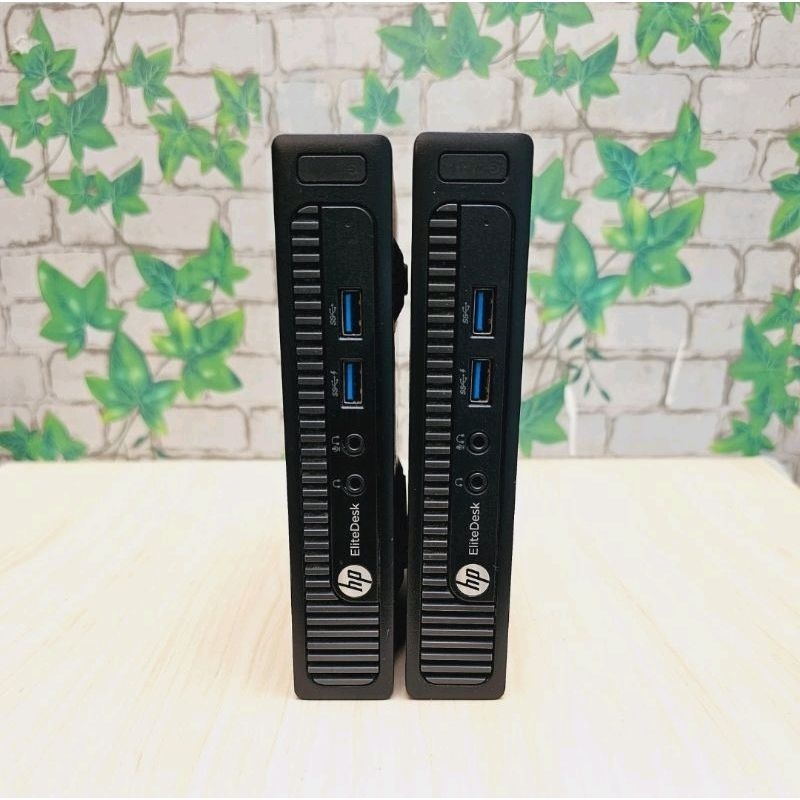 PC MINI HP ELITEDESK 705 G1 AMD A8 PRO 7600B R7 RAM 8GB HDD 500GB  MURAH LEBAY