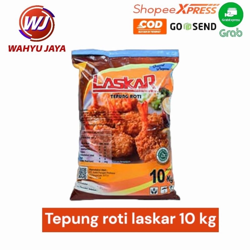 

Tepung roti Laskar zak 10kg