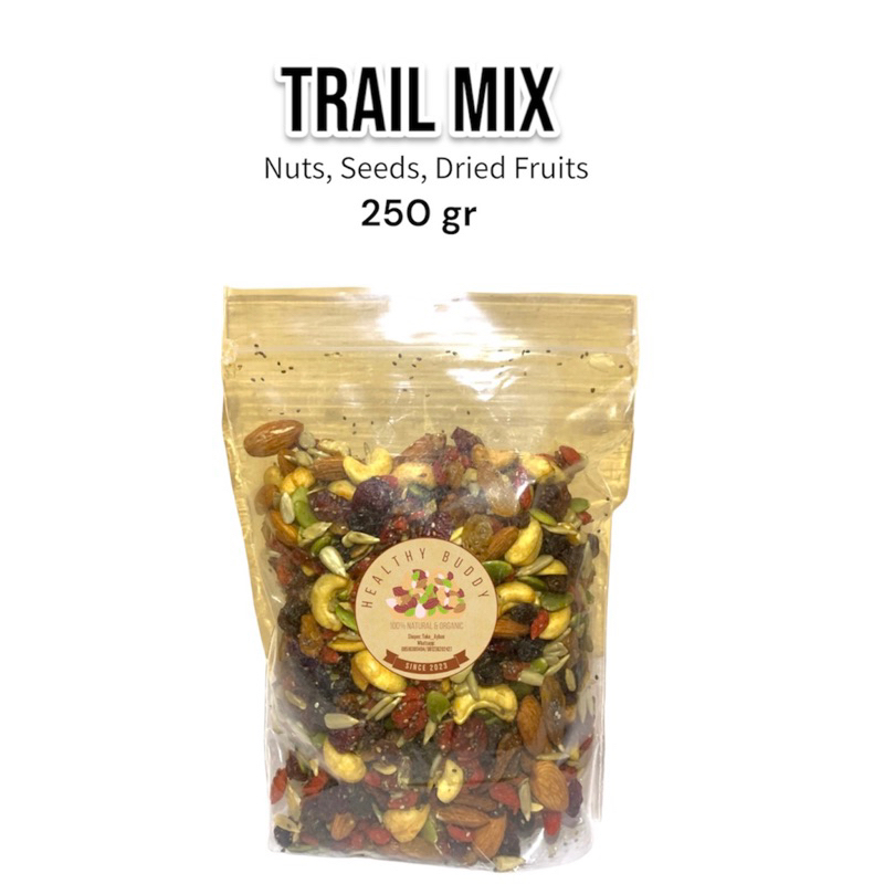 

READY! Trail mix superfood camilan sehat 250 gr