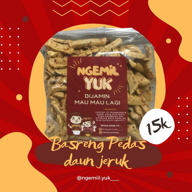 

Basreng Pedas Daun Jeruk 200gr BEST SELLER