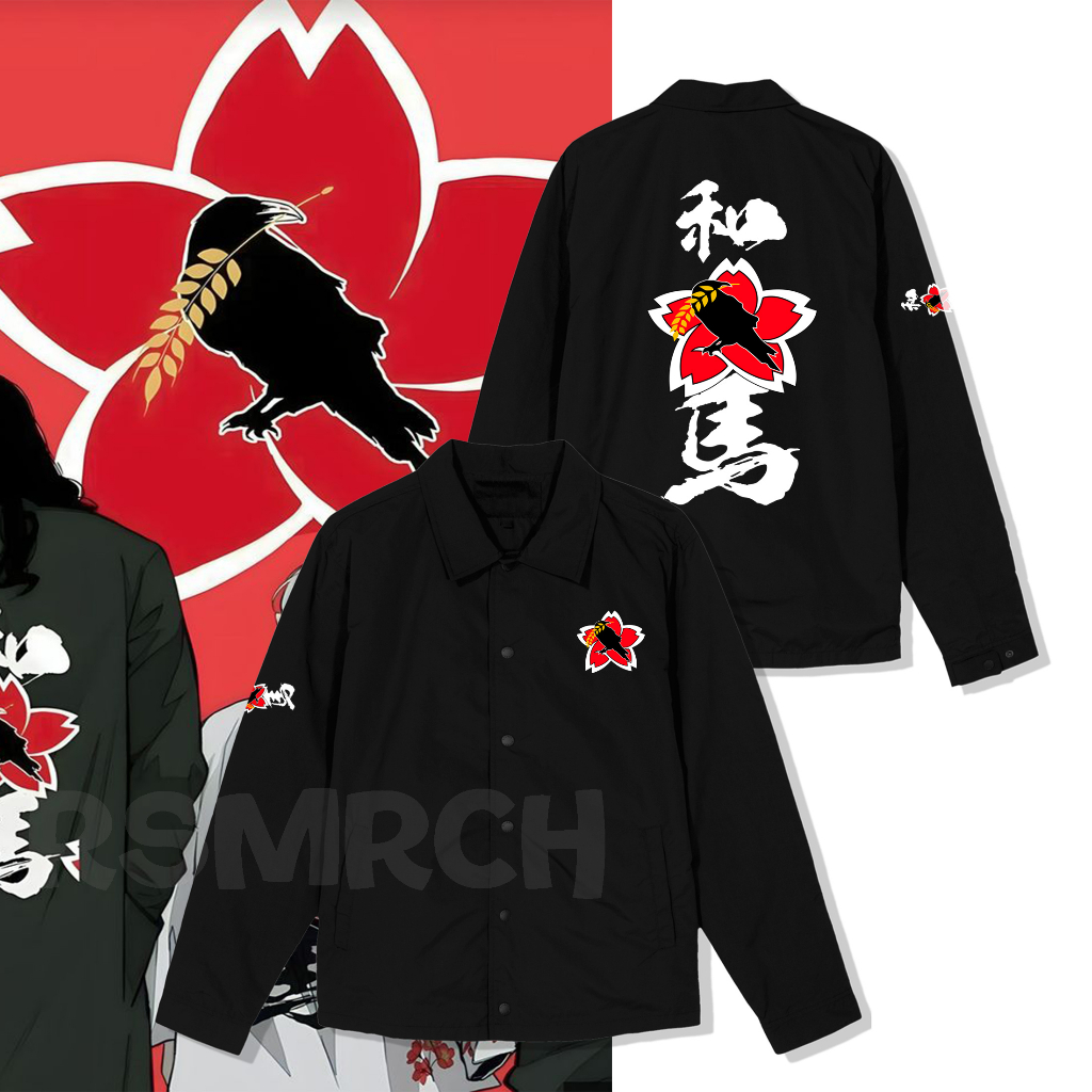 Jaket Coach Kazuma Crew Windbreaker Outfit