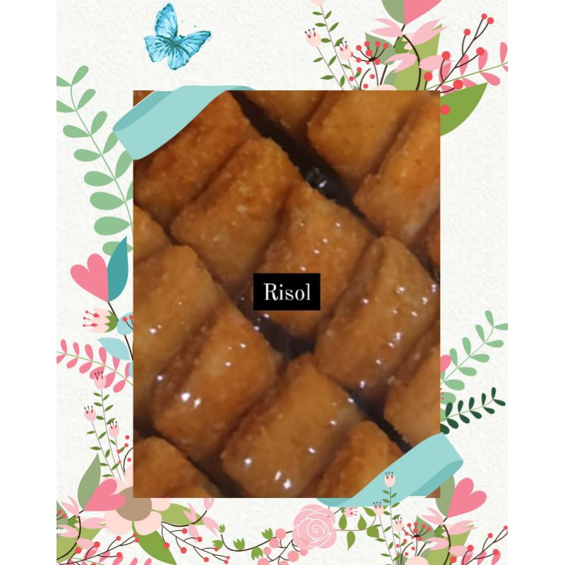 

1 Pack risol isi ayam sayur isi 10 pcs