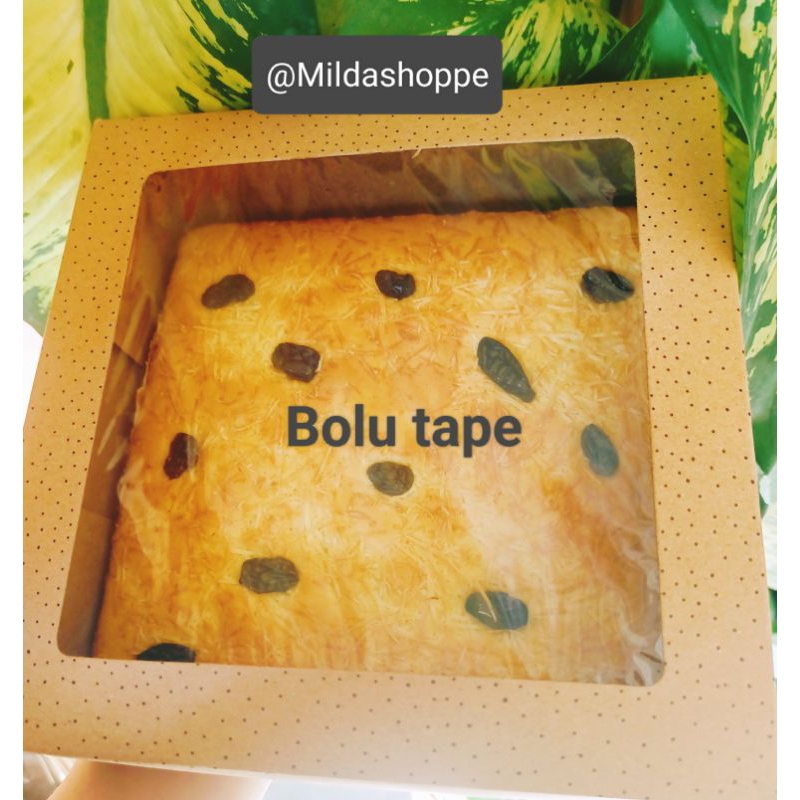 

Bolu tape susu keju kismis almond