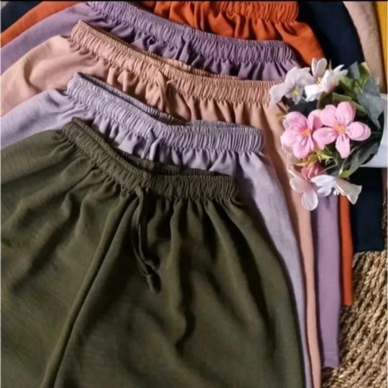PROMO Celana pendek wanita santai/pantai hotpen - polos