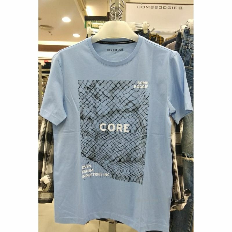 kaos bombboogie t-shirt bombboogie original kaos pria 100% bombboogie