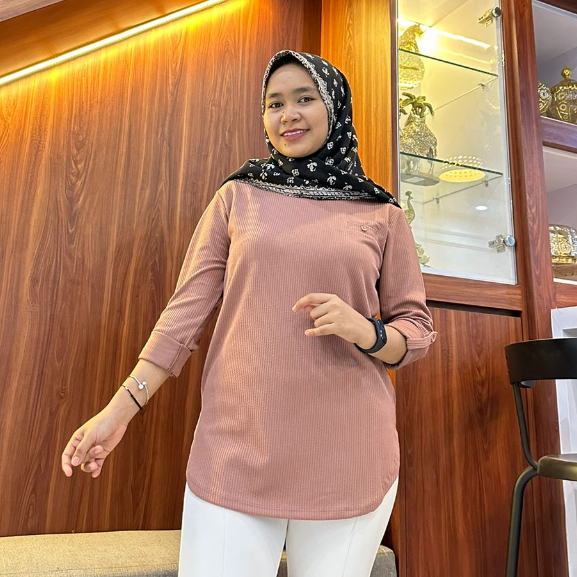 ( POLOS 3 JUMBO XXXL ) Kaos Atasan Wanita // Kaos Cewek PHENOMENAL / FENOMENAL FULL TAG // Kaos Leng