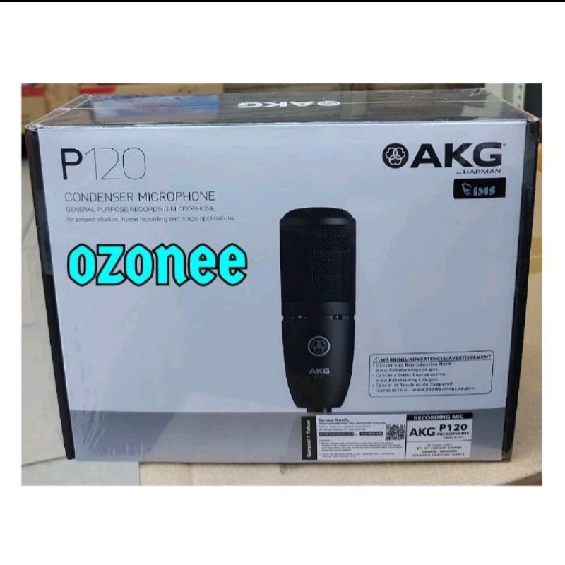 MIC CONDENSOR AKG P 120 MICROPHONE AKG P 120 ORIGINAL RECORDING STUDIO