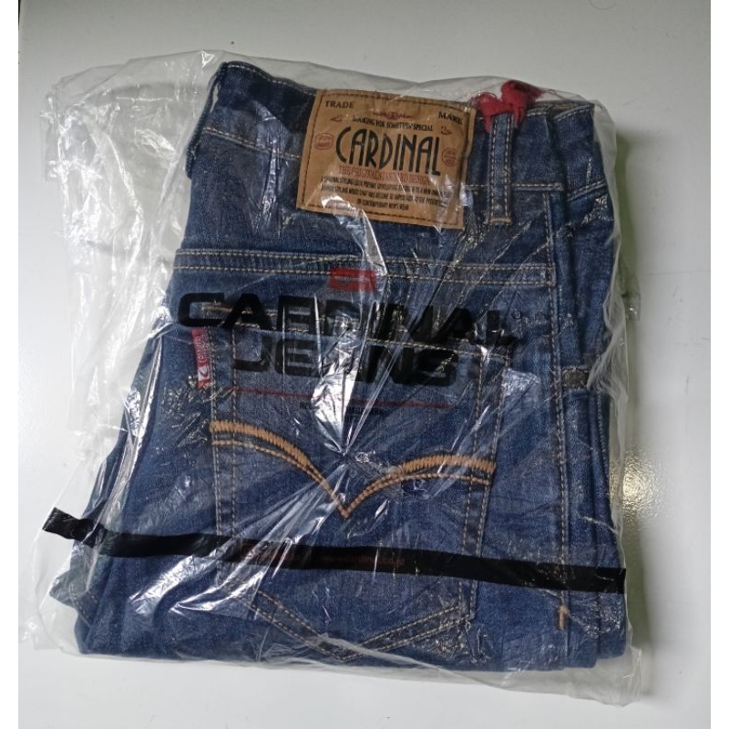 Celana jeans pria cardinal original