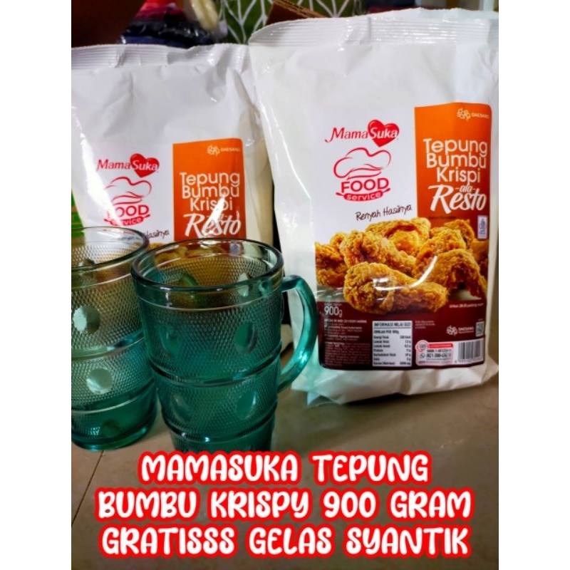 

TEPUNG BUMBU MAMASUKA GRATIS GELAS