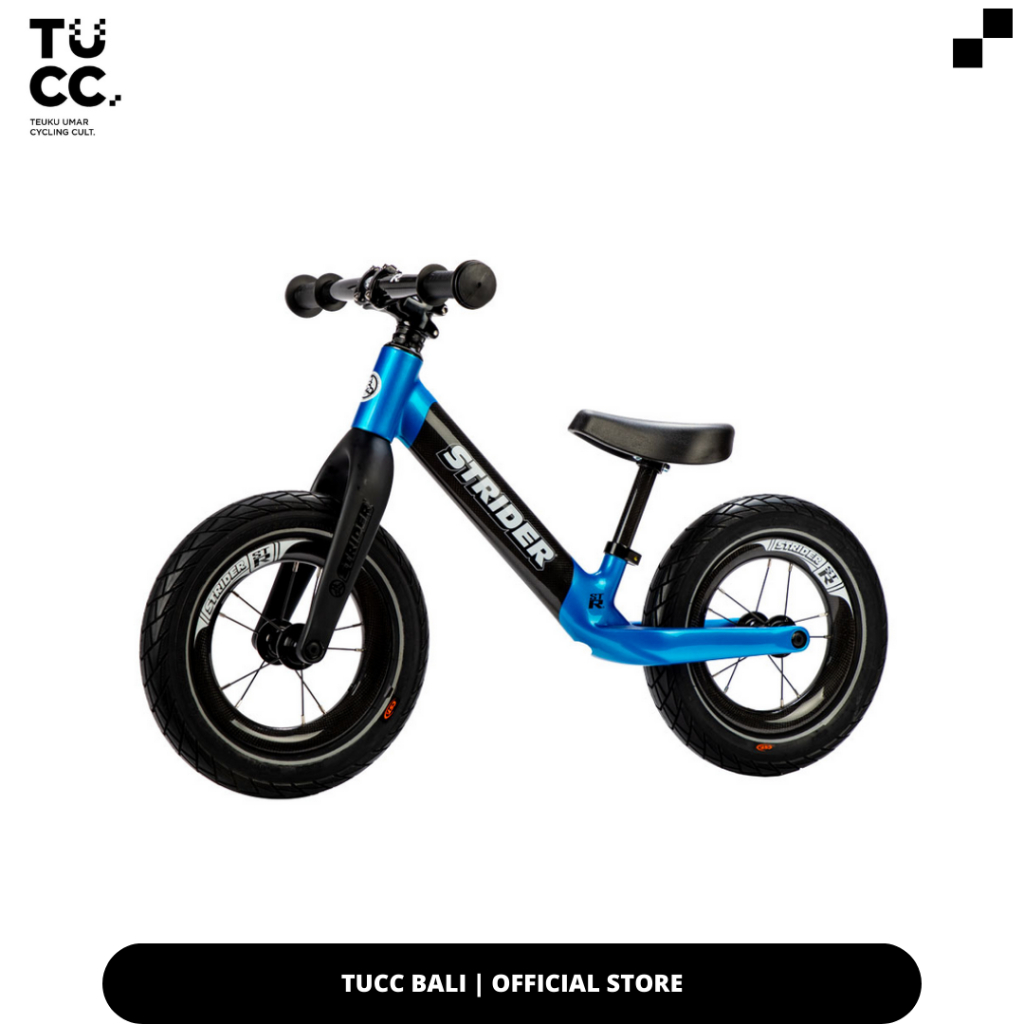 Sepeda Pushbike Anak - STRIDER - 12 ST-R Carbon Blue