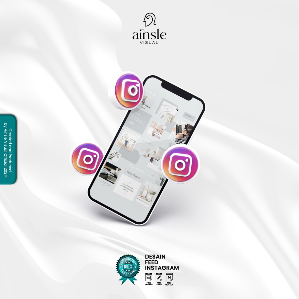 Jasa Desain Feed Instagram | Design Feed | Jasa Desain Poster | Story Instagram Free Revisi