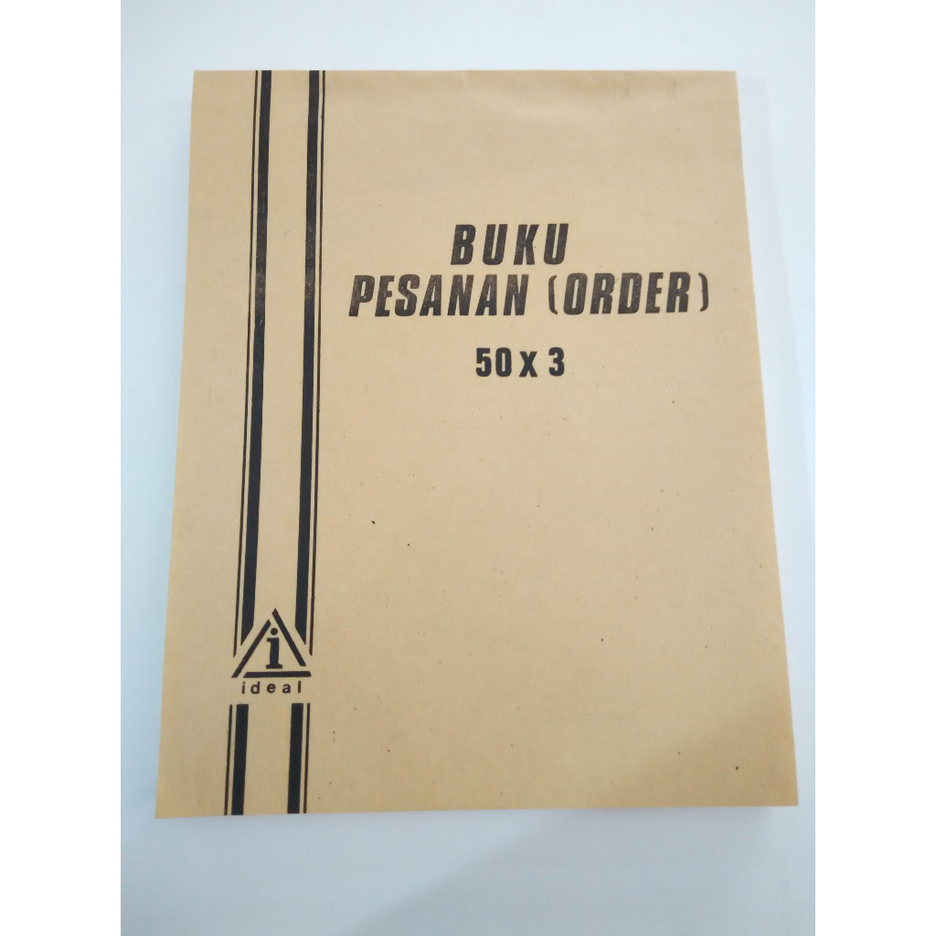 

Buku Pesanan ( ORDER ) HVS 1/2 Folio 50 X 3Ply Ideal