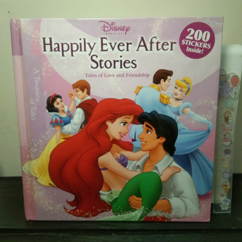 Buku cerita anak Disney Princess HAPPILY EVER AFTER STORIES