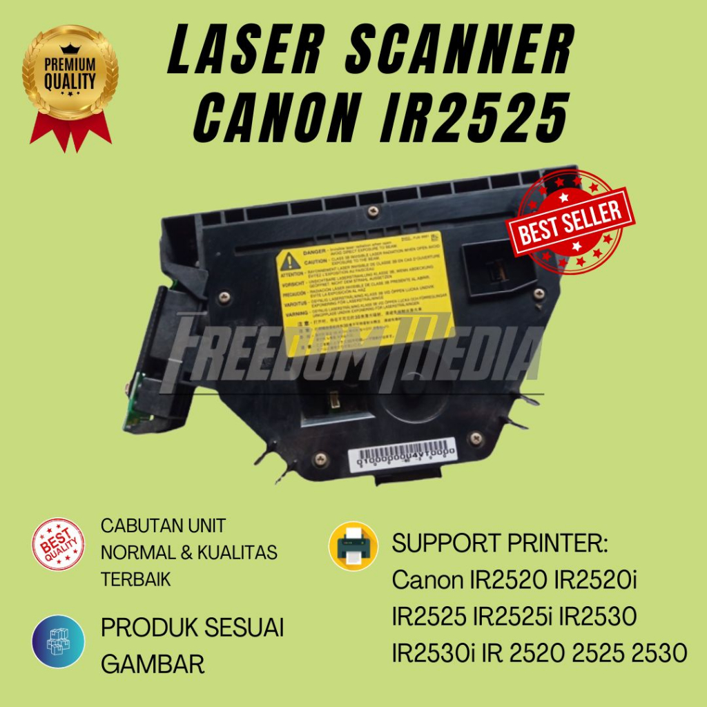 LASER SCANNER  Canon IR2525 IR-2525 IR2520 IR-2520