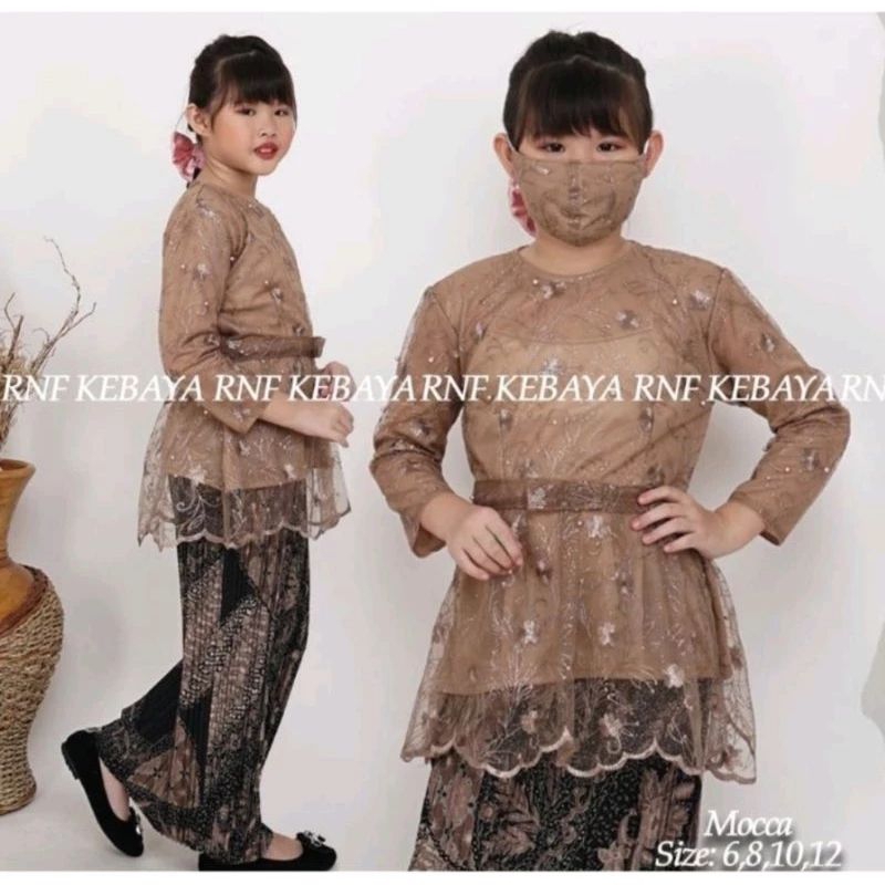 MODEL TERBARU SET KEBAYA ANAK CANTIKA | KEBAYA ANAK TANGGUNG | KEBAYA PESTA ANAK MODERN