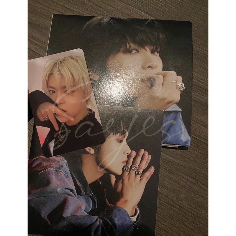 UNSEALED DIGIPACK AY-YO HAECHAN PHOTOCARD YUTA