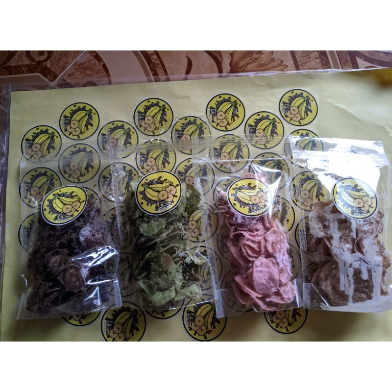 

keripik pisang, banana chips, pisang, will's keripik pisang kemasan pouch 70 grm