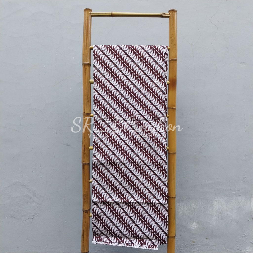 Jarik Batik Lembaran Motif Kembang Gedang Putih