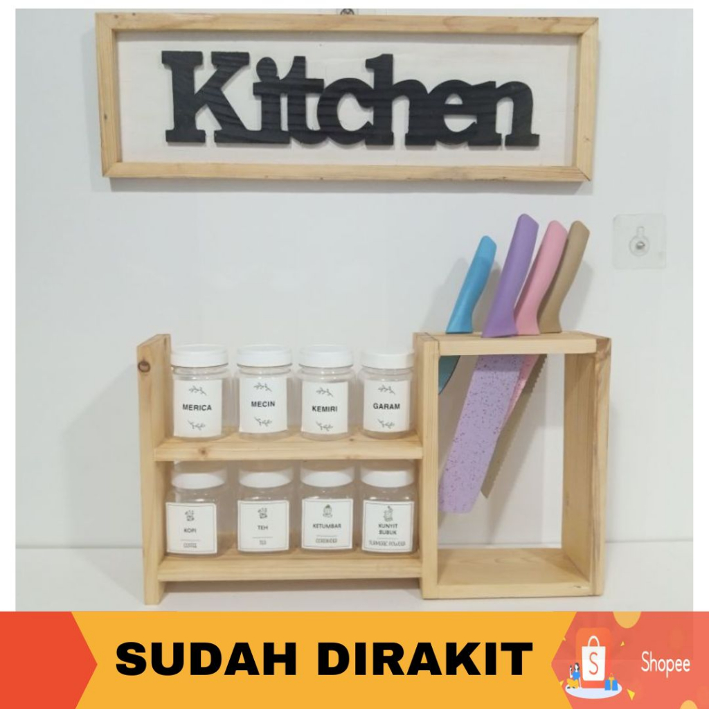 RAK KAYU SERBAGUNA // RAK TOPLES KAYU SERBAGUNA // RAK KAYU PISAU // RAK TOPLES PISAU KAYU // RAK DA