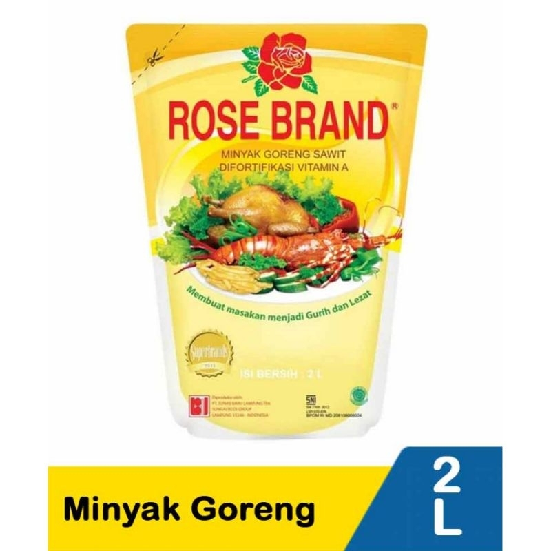 

PROMO MINYAK GORENG 2L ROSE BRAND