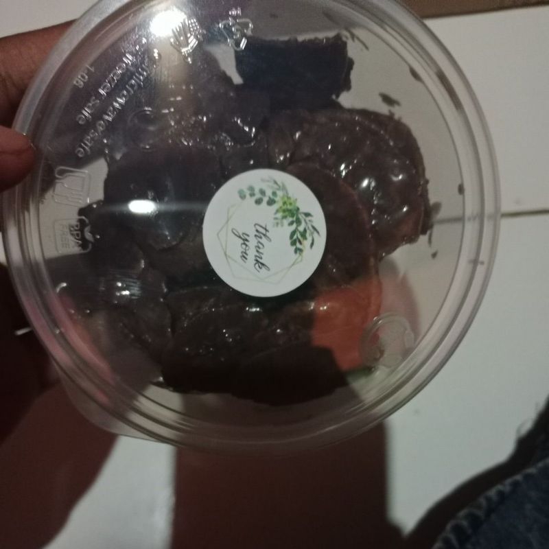 kripik pisang coklat