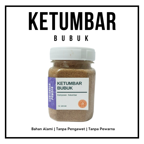 

Bumbu Dapur Ketumbar Bubuk Asli 50g 100g / Coriander Powder / Bumbu Masak Rempah