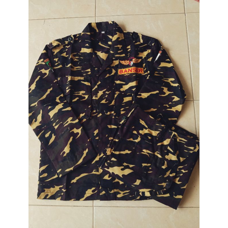 Seragam PDL Banser Nasional Bahan Twill TR