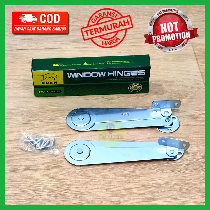 HAK ANGIN RUSH/ ENGSEL SALON 90⁰ RUSH/ENGSEL LIPAT 9 INCH RUSH