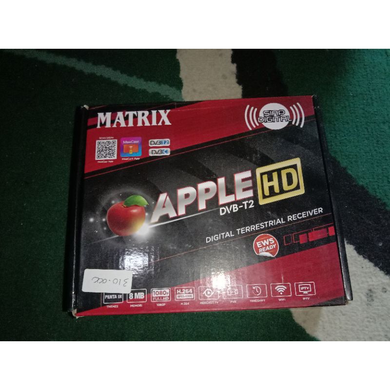 stb matrix Apple hd merah