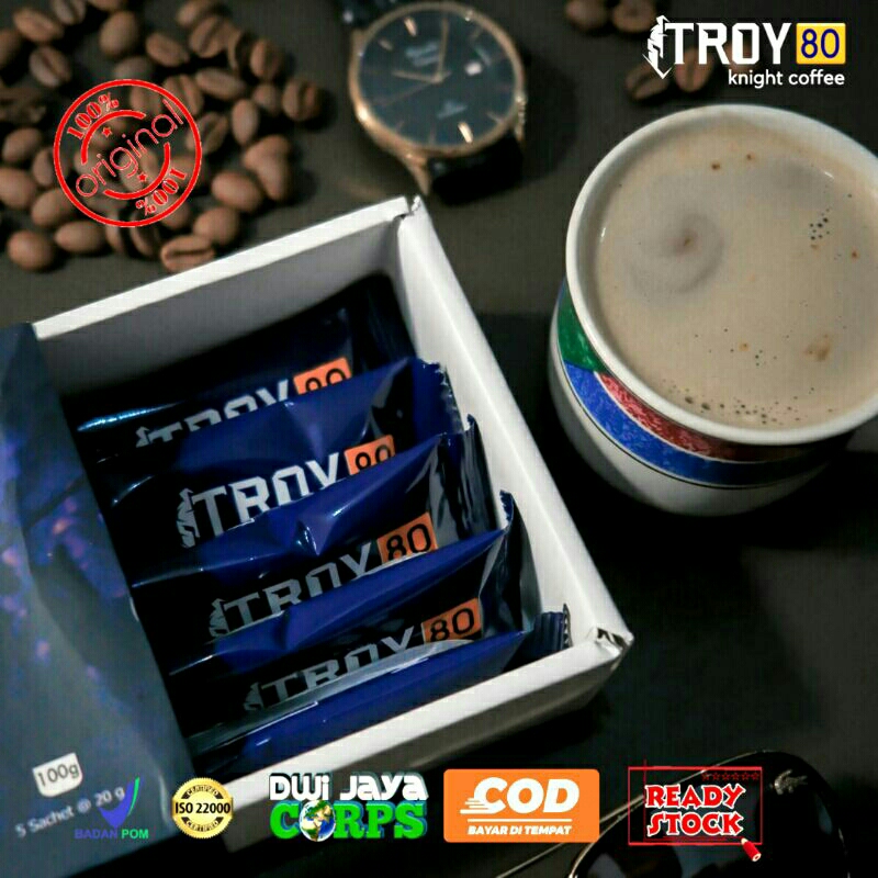 

Kopi Troy 80 Knight Coffee 1 Box