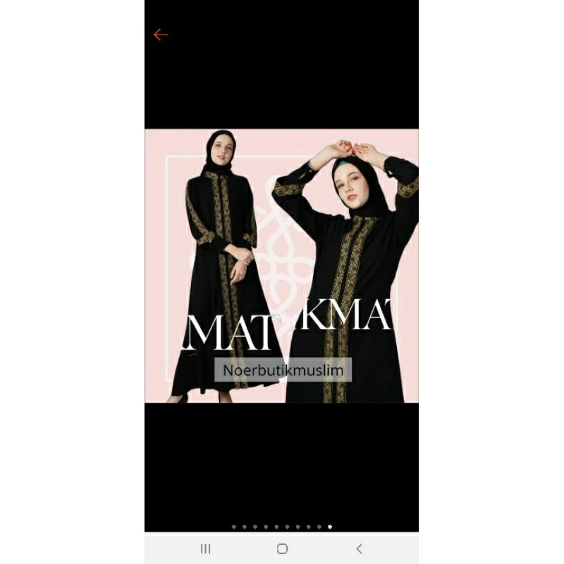 Preloved gamis Hikmat Fashion