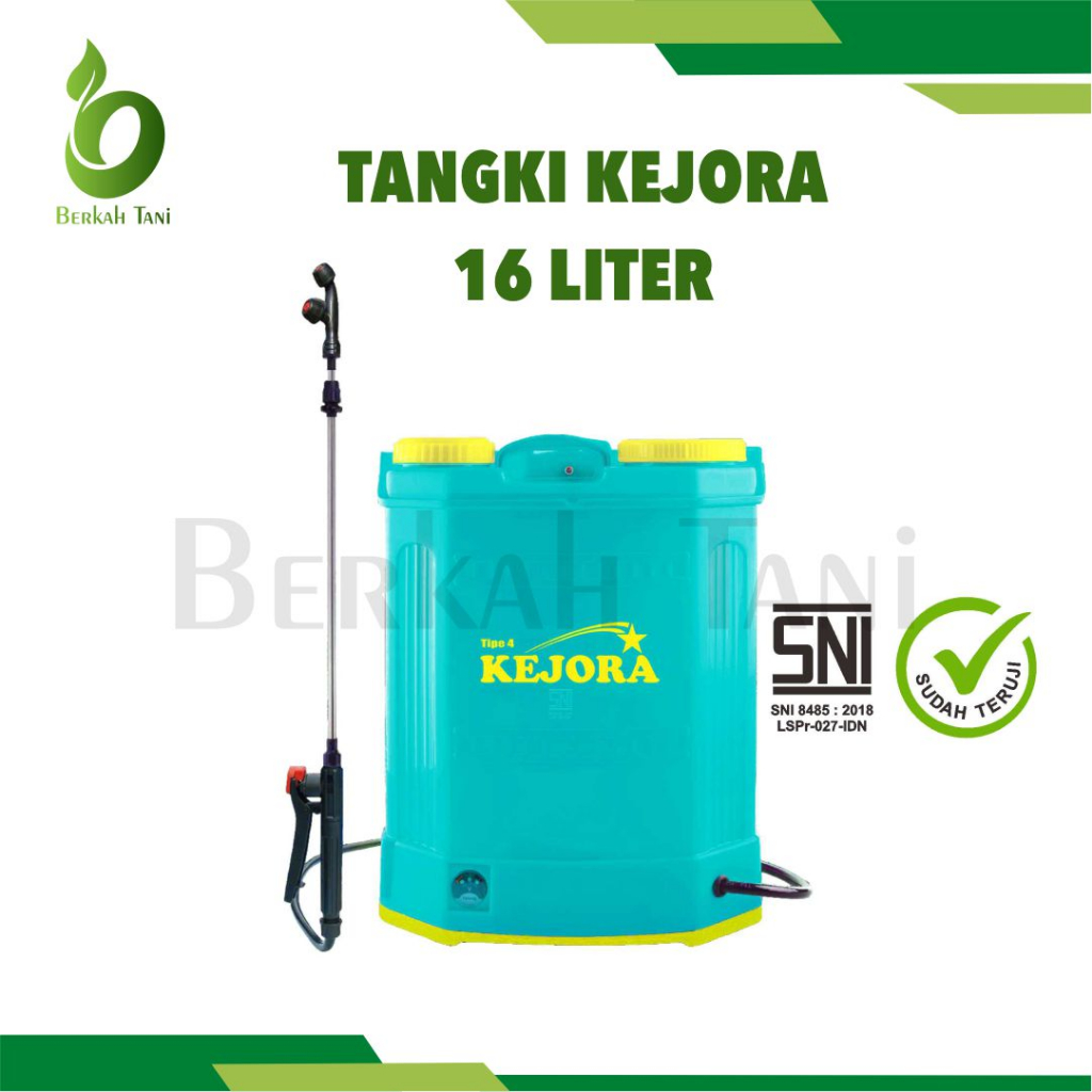 Tangki elektrik KEJORA tipe 4 16L CBA aki bisa dilepas pompa electric battery sprayer cas