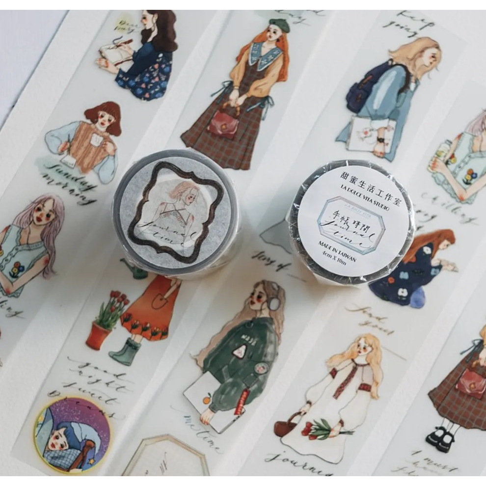

La Dolce Vita Journal Time PET Tape Sticker // Dimino
