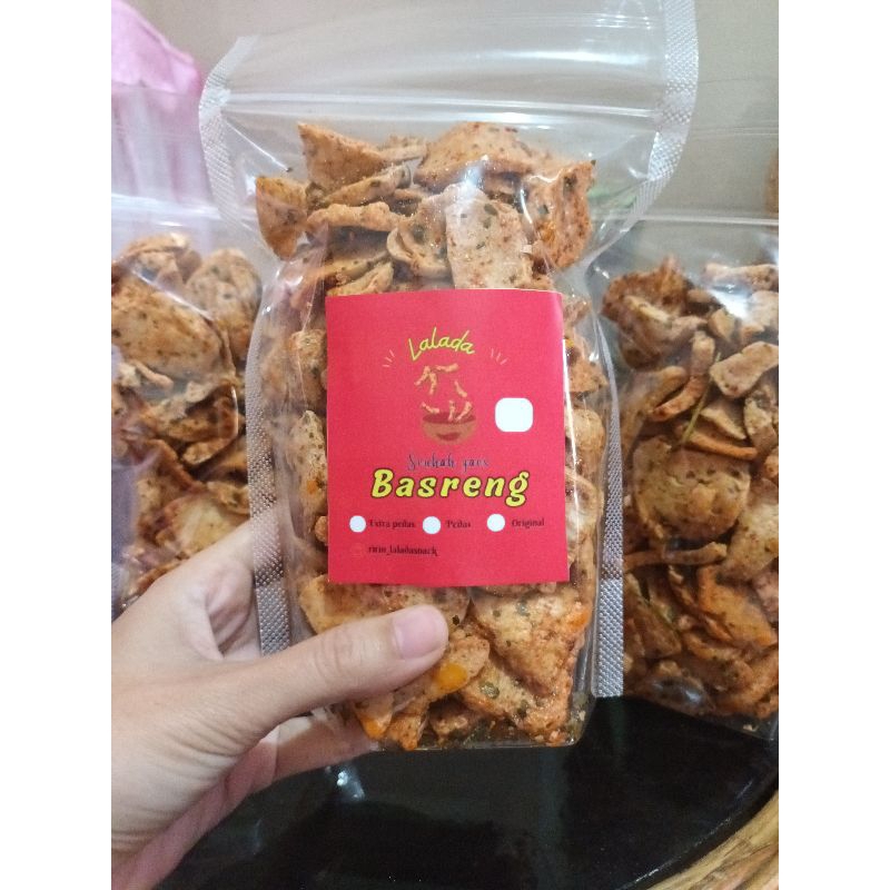 

basreng pedas 250 gram , cemilan bandung
