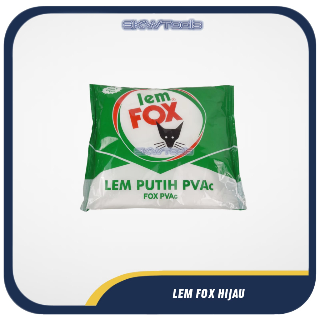 

Lem Fox 400 gram 700 gram bungkus Hijau