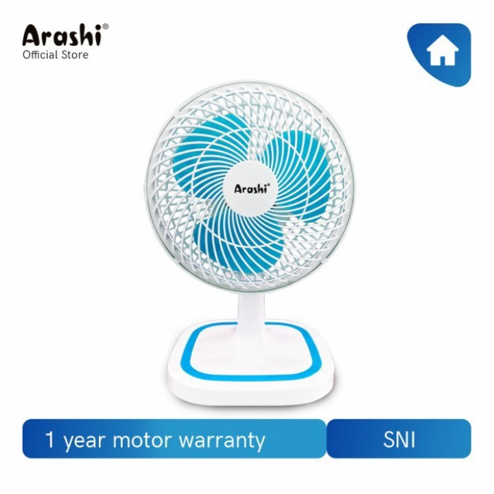 Arashi : kipas angin meja 8 inch desk fan 8 inch