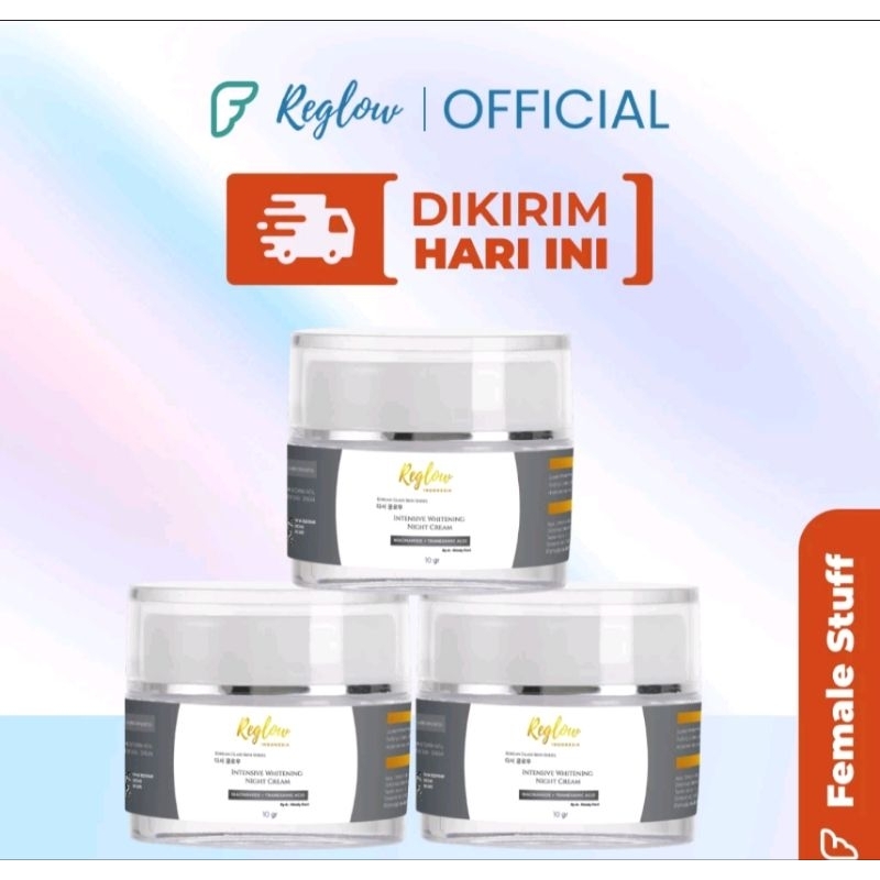 REGLOW DR SHINDY SKINCARE / REGLOW DAY CREAM NIGHT CREAM /REGLOW OFFICIAL / SERUM