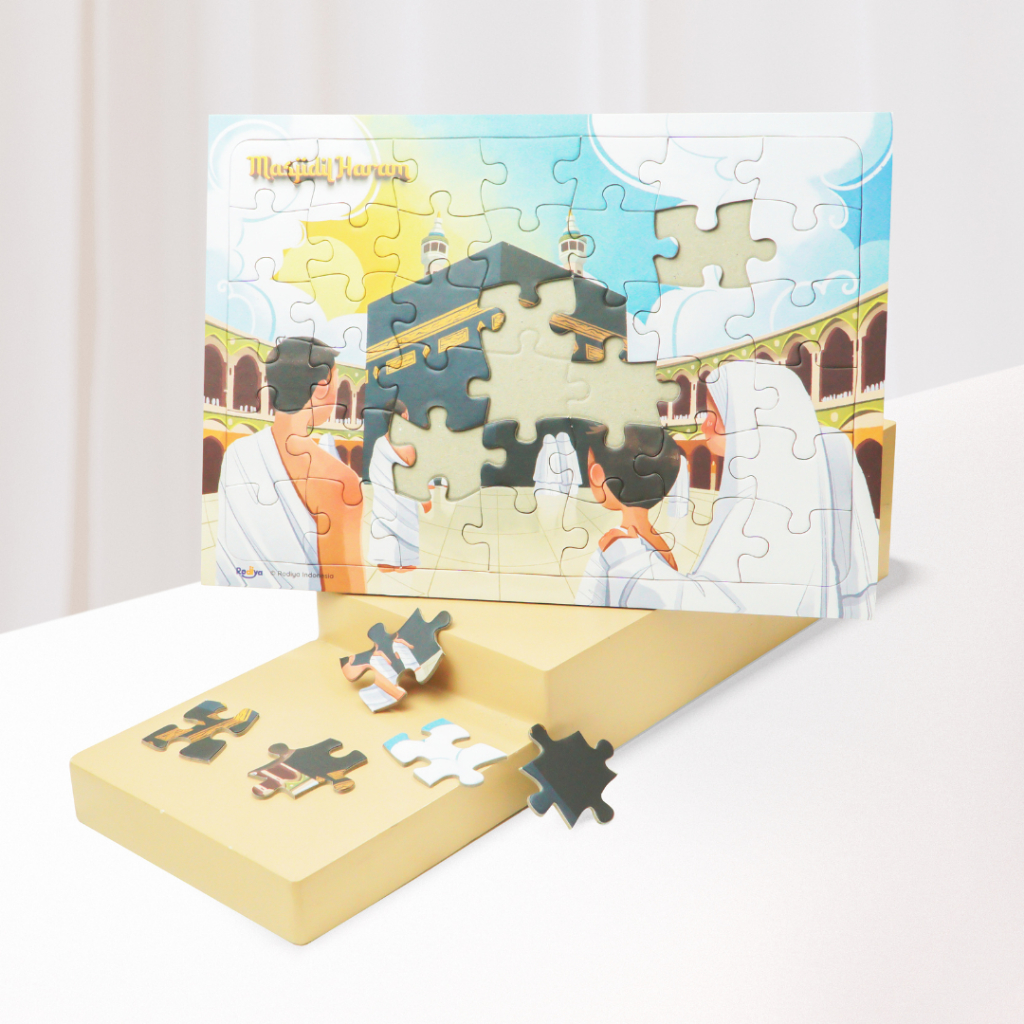 Puzzle Masjidil Haram Rodiya / Mainan Edukatif Anak