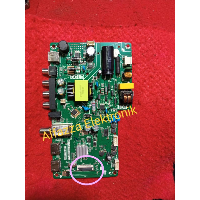 Mb Mainboard Tv Led TCL L32D3000B - Motherboard - Mobo Mesin Tv Led Tcl l32d3000b