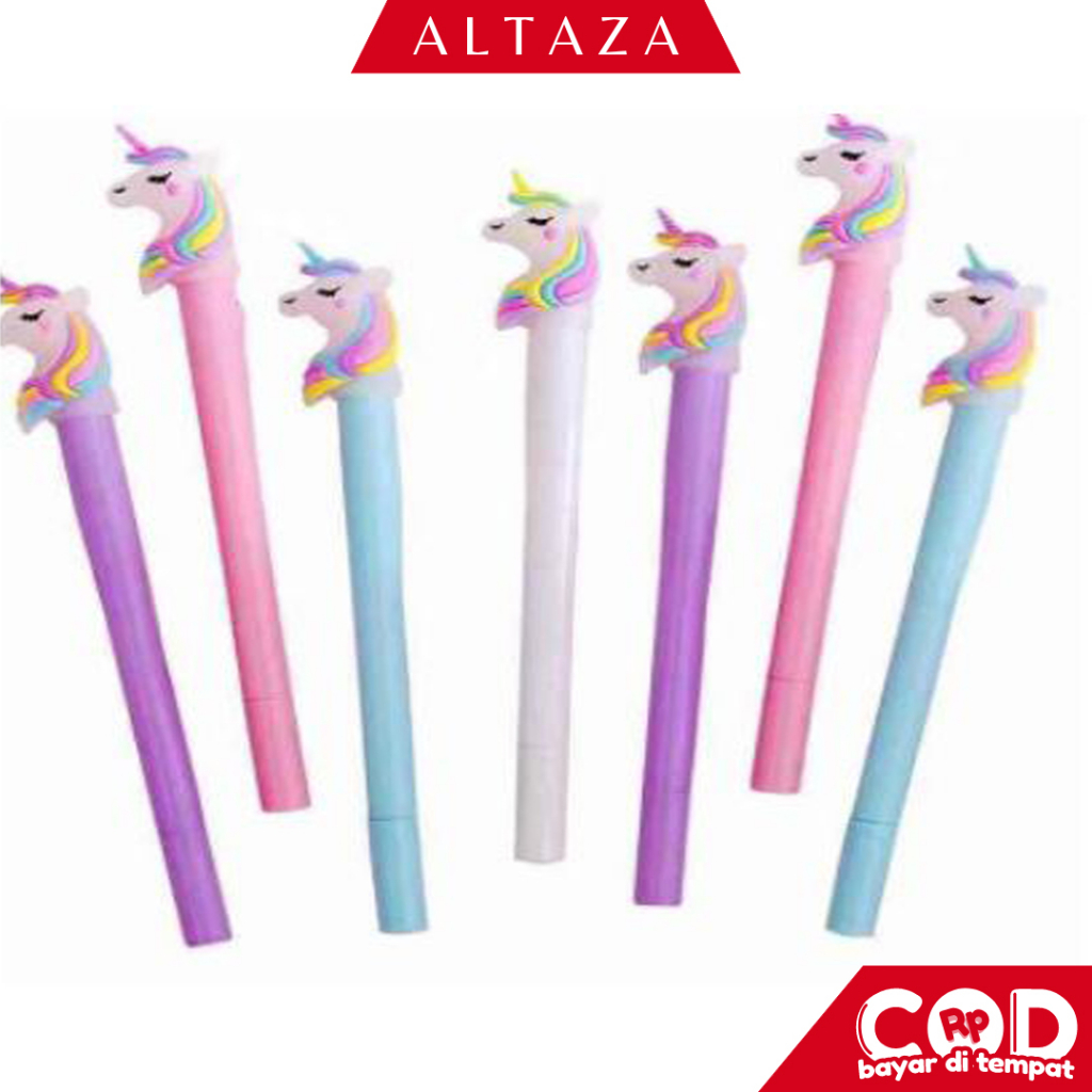 

ALTAZA COD Pena LED Pony Pen Lucu Murah Pena Karakter Led Produk Import Murah U09